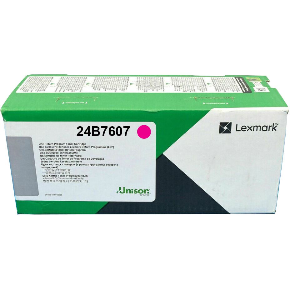 Cartus toner Lexmark 24B7607 ,Magenta ,12 000 pagini ,Original (24B7607) 