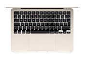 Laptop Apple MacBook Air MW0Y3RO/A, 13.6 inch 2560 x 1664, Apple M4 10-Core (10 C / 10 T), 16 GB RAM, 256 GB SSD, Apple 8-Core GPU, Mac OS, Starlight