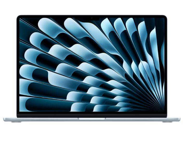 Laptop Apple MacBook Air MW1H3RO/A, 15.3 inch 2880 x 1864, Apple M4 10-Core (10 C / 10 T), 16 GB RAM, 512 GB SSD, Apple 10-Core GPU, Mac OS, Sky Blue