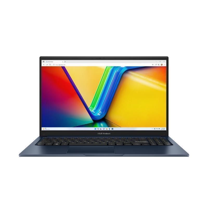 Laptop Asus Vivobook 15 X1504VA-BQ3093, 15.6 inch 1920 x 1080, Intel 120U (10 C / 12 T, 1.4 GHz - 5.0 GHz, 12 MB cache, 15 W), 16 GB DDR4, 512 GB SSD, Intel Graphics, Fara sistem de operare, Albastru