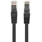 LANBERG Patchcord cat.6 UTP LSZH CU 2m black Fluke passed