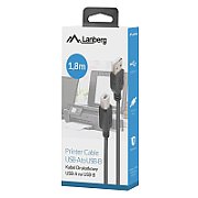 LANBERG CA-USBA-15CU-0018-BK cable USB 2.0 AM-BM with ferrite 1.8m black