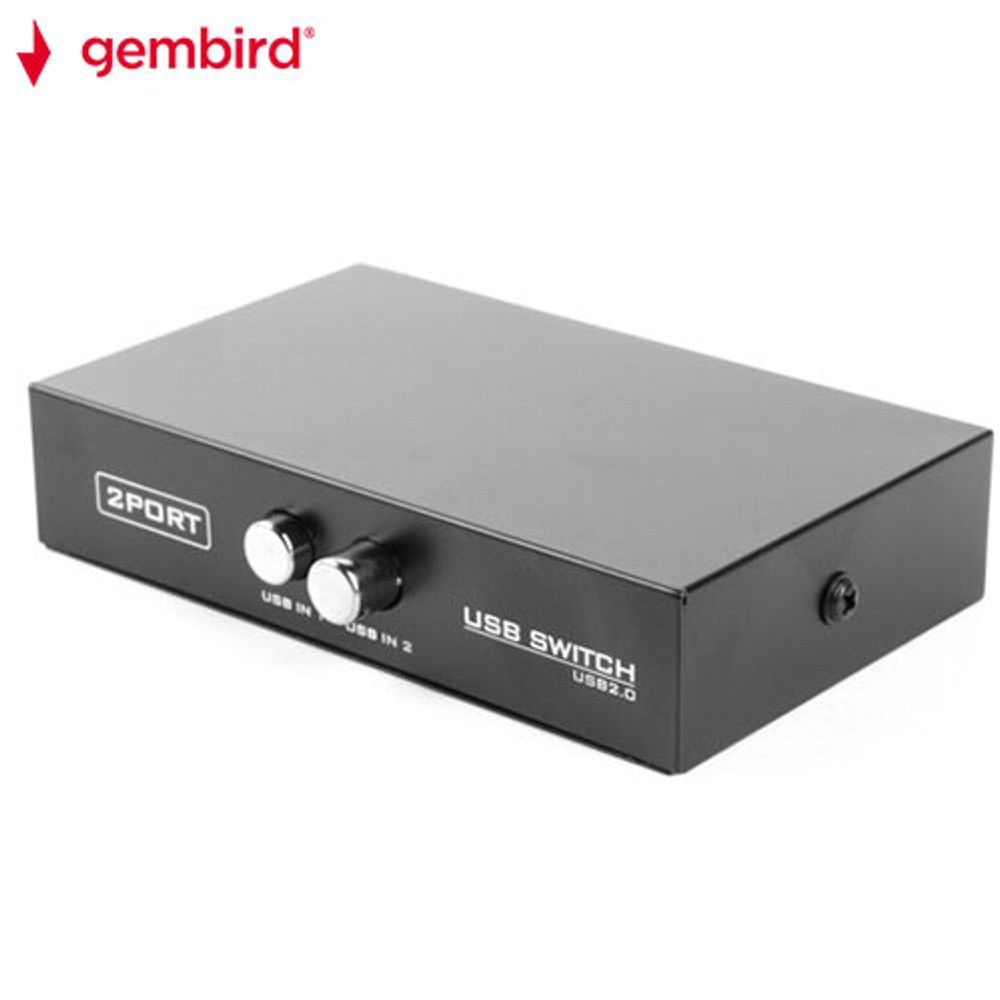 GEMBIRD DSU-21 Data switch manual USB for 2 devices