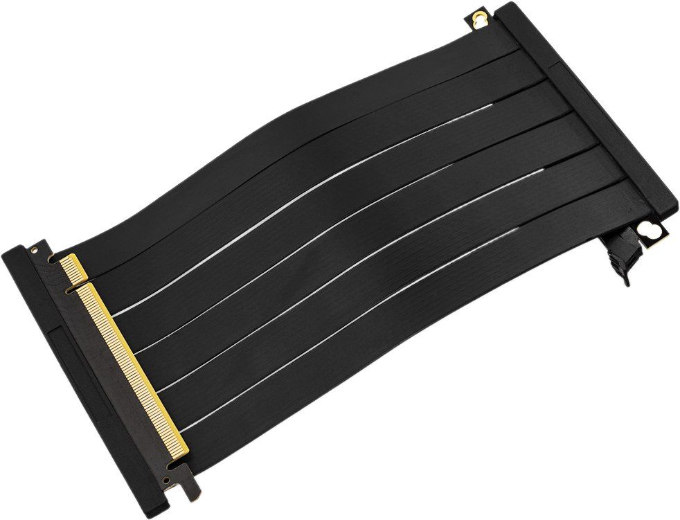 Riser Cable PCCooler  RC185  PCI-E 3.0, 185mm, negru  RC185 BK 4.0 