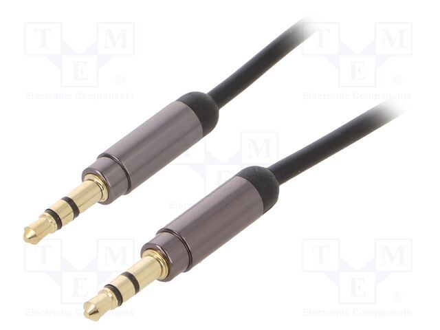 GEMBIRD CCAP-444-0.75M 3.5mm stereo audio cable 0.75m