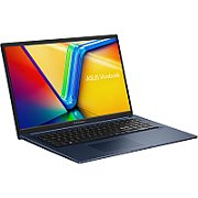 Laptop Asus Vivobook 17 X1704VA-AU721, 17.3 inch 1920 x 1080, Intel Core i3-1315U (6 C / 8 T, 3.3 GHz - 4.5 GHz, 10 MB cache, 28 W), 8 GB DDR4, 512 GB SSD, Intel UHD Graphics, Fara sistem de operare, Albastru
