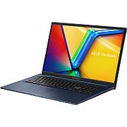 Laptop Asus Vivobook 17 X1704VA-AU721, 17.3 inch 1920 x 1080, Intel Core i3-1315U (6 C / 8 T, 3.3 GHz - 4.5 GHz, 10 MB cache, 28 W), 8 GB DDR4, 512 GB SSD, Intel UHD Graphics, Fara sistem de operare, Albastru