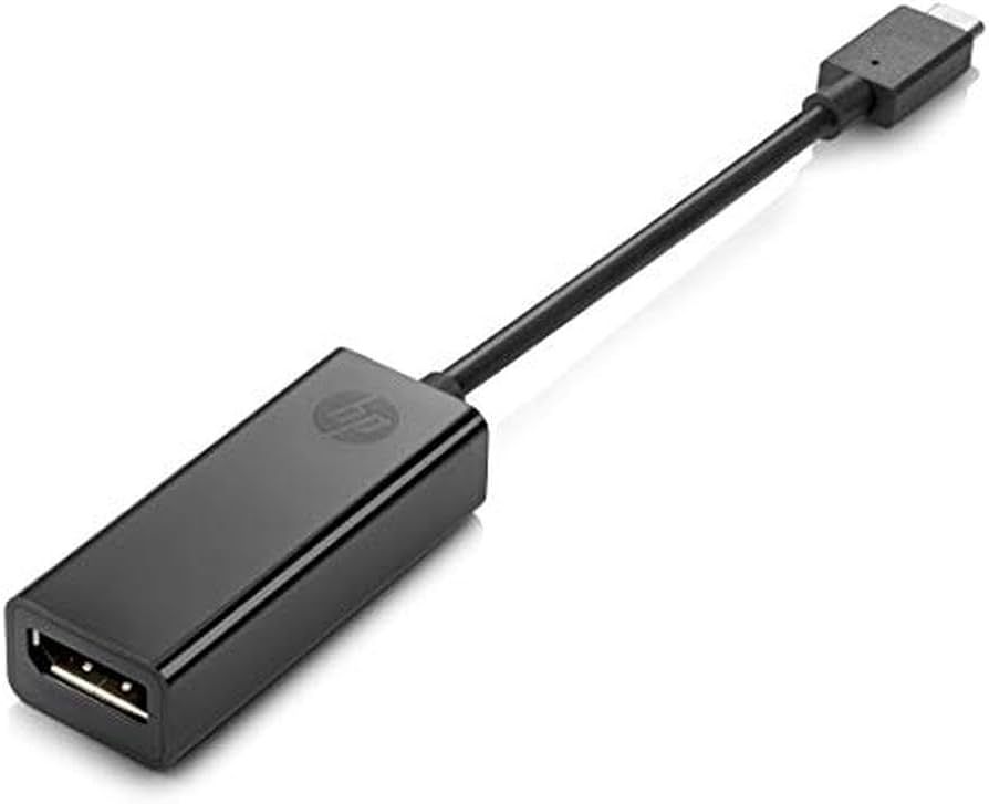 HP USB Type-C to DisplayPort Adapter adaptor grafic USB Negru