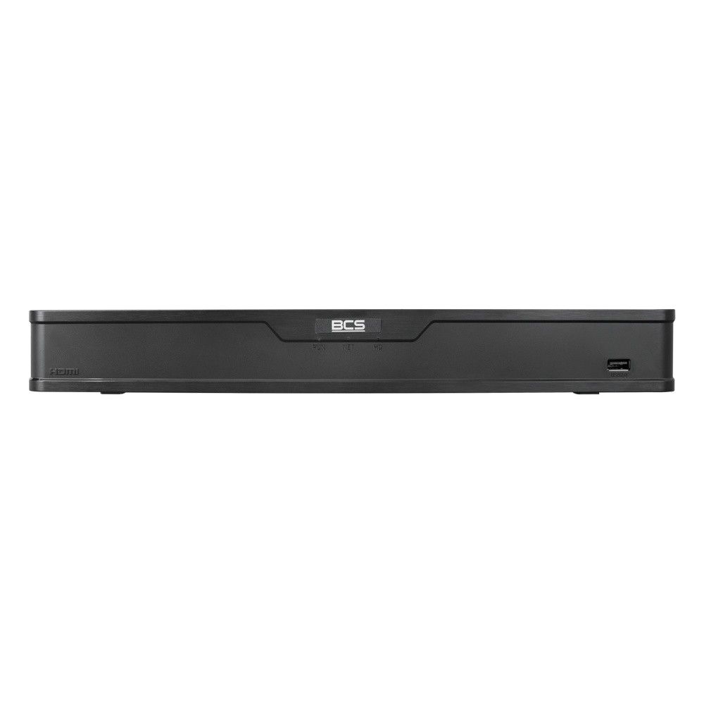 BCS BCS-P-NVR0902-4KE(3) Recorder IP 9 Canale 12MP cu HDMI 4K și suport pentru 2 hard disk-uri
