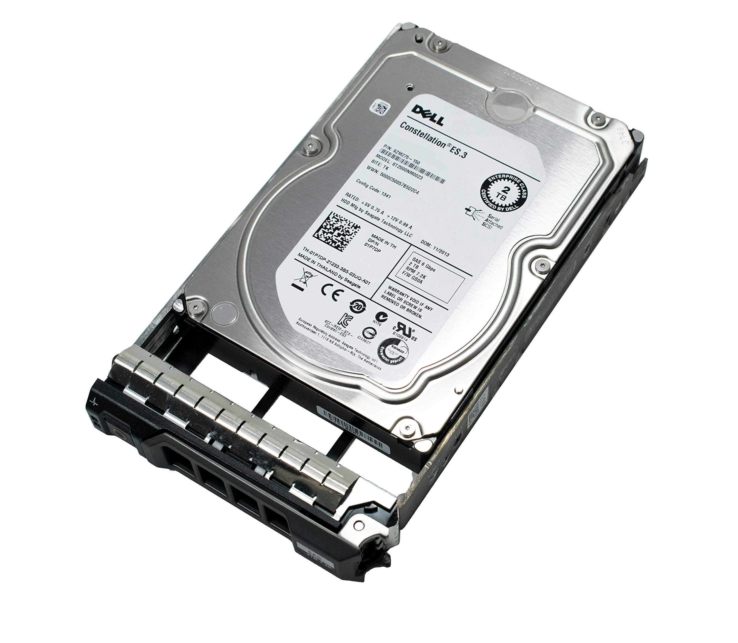 2TB Hard Drive SATA 6Gbps 7.2K RPM 512n 3.5in, CK