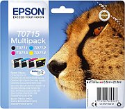 Epson Multipack 4-Coulered T0715 DURABrite Ultra Ink