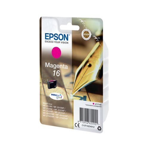 Epson Pen and crossword Singlepack Magenta 16 DURABrite Ultra Ink
