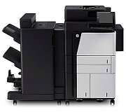 HP LaserJet Enterprise Flow MFP M830z, Imprimare,copiere,scanare,fax, ADF de 200 de coli imprimare prin port USB frontal scanare către e-mail/PDF imprimare f