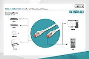 Digitus DK-1644-0025-WH-10 cabluri de rețea Alb 0,25 m Cat6 S/FTP (S-STP)