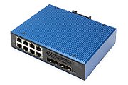 Digitus DN-651160 switch-uri Gestionate L2/L3 Gigabit Ethernet (10/100/1000) Negru, Albastru