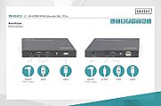 Digitus DS-55513 extender KVM Transmițător și receptor