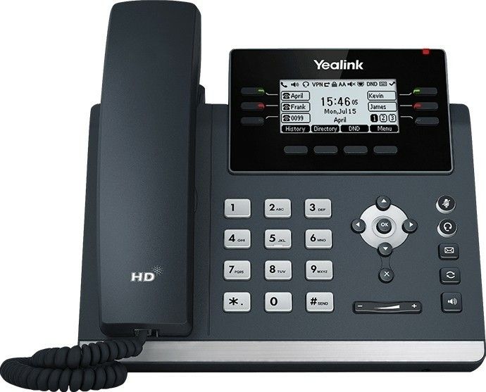 Yealink SIP T42U telefoane IP Gri LCD Wi-Fi