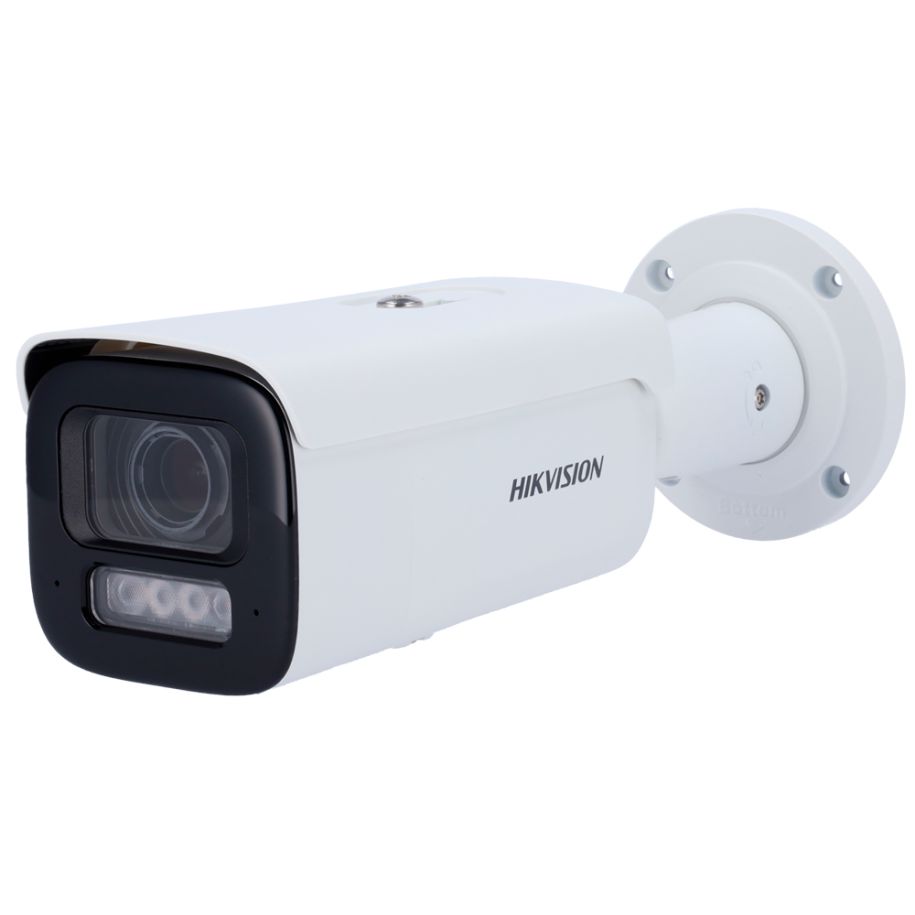 Hikvision DS-2CD2667G2HT-LIZS(2.8-12mm)(eF) 6 MP cameră de rețea Bullet cu ColorVu și iluminare hibridă inteligentă, varifocală motorizată