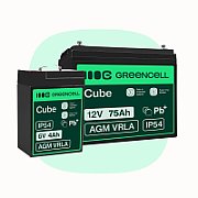 Green Cell AGM55 baterie auto AGM (Strat Separator din Fibră de Sticlă) 28 Ah 12 V