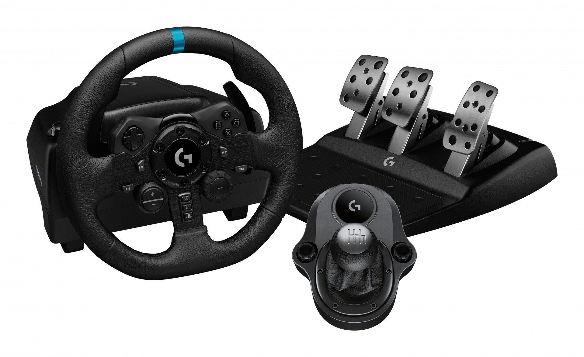 Logitech G G923 SE Negru USB 2.0 Volan + Pedale + Joystick PC-ul, PlayStation 4, PlayStation 5