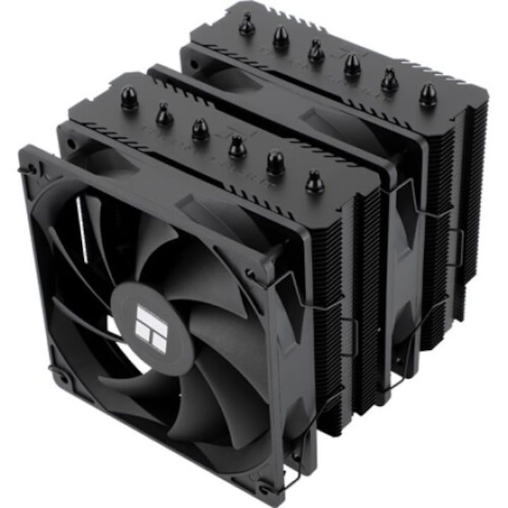COOLER Thermalright  Peerless Assassin 120 Black  skt. Intel si AMD, racire cu aer, dual tower, vent. 2x120mm, 1550 rpm, 6 heatpipes, inaltime 157mm, fara LED, negru, Peerless Assassin 120 Black   (timbru verde 0.8 lei)