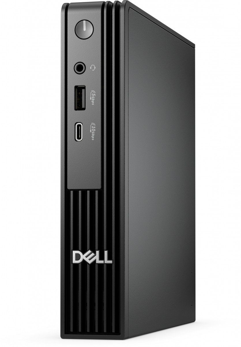 Desktop PC Dell Pro Micro QCM1255, AMD 8500GE (6 C / 12 T, 3.7 GHz - 5 GHz), 16 GB RAM, 512 GB SSD, AMD Radeon Graphics, Windows 11 Pro