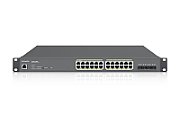 EnGenius ECS1528FP switch-uri Gestionate L2 Gigabit Ethernet (10/100/1000) Power over Ethernet (PoE) Suport 1U Negru