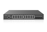 EnGenius ECS1528T switch-uri Gestionate L2/L3 Gigabit Ethernet (10/100/1000) Negru