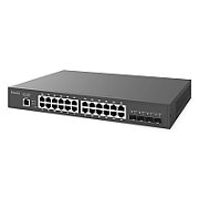 EnGenius ECS1528T switch-uri Gestionate L2/L3 Gigabit Ethernet (10/100/1000) Negru