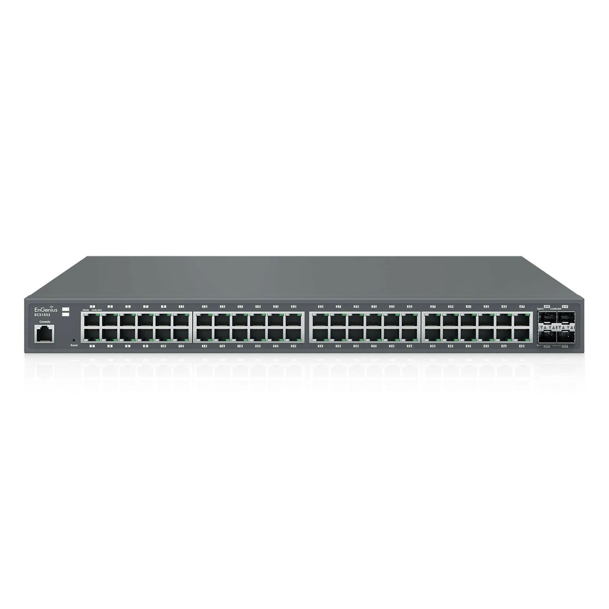 EnGenius ECS1552 switch-uri Gestionate L2+ Gigabit Ethernet (10/100/1000) Negru
