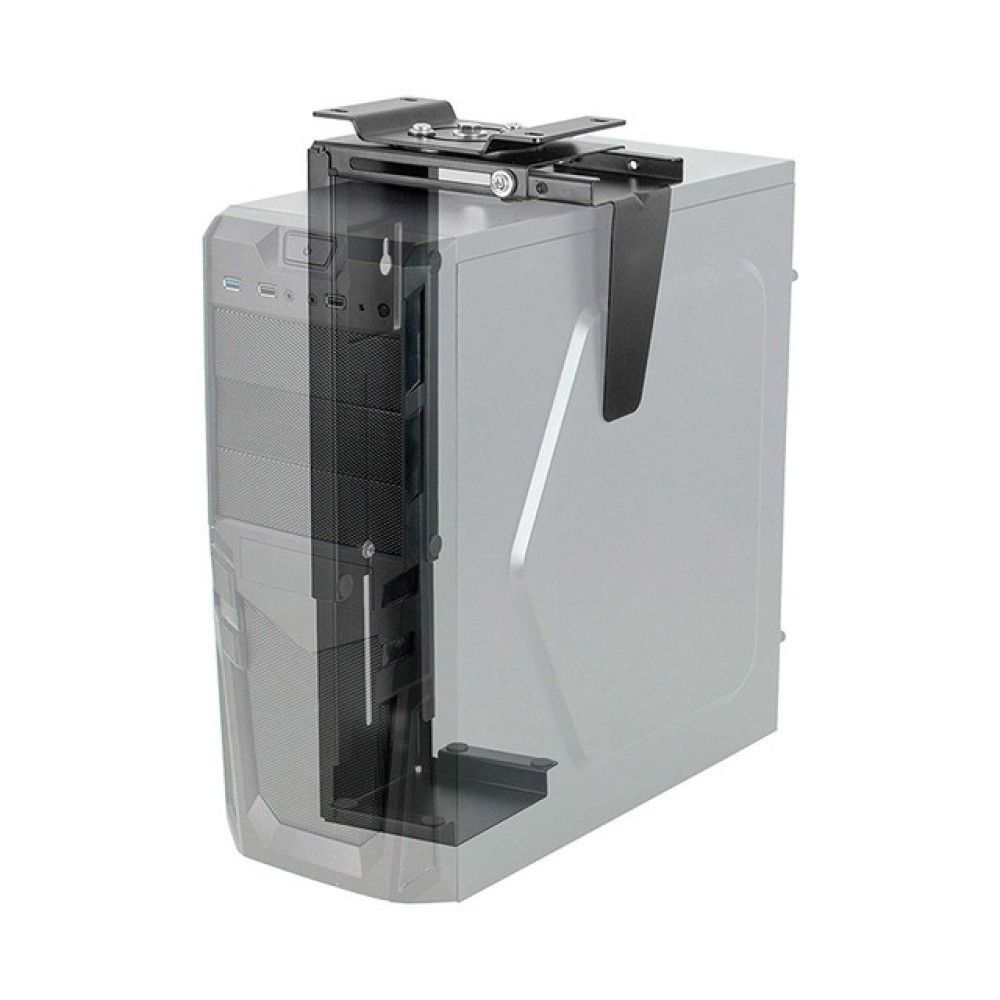 Techly ICA-CS 66 suport pentru unitate centrală Suport CPU sub birou Negru