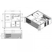 Techly I-CASE STF-P4HX accesorii pentru carcase