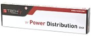 Techly I-CASE STRIP-16SH unități de distribuție a energiei electrice (PDU) 6 ieșire(i) AC 1.5U Negru, Argint