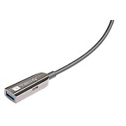 Techly ICOC U3AMF-HY-020 cabluri USB USB 3.2 Gen 1 (3.1 Gen 1) 20 m USB A Negru