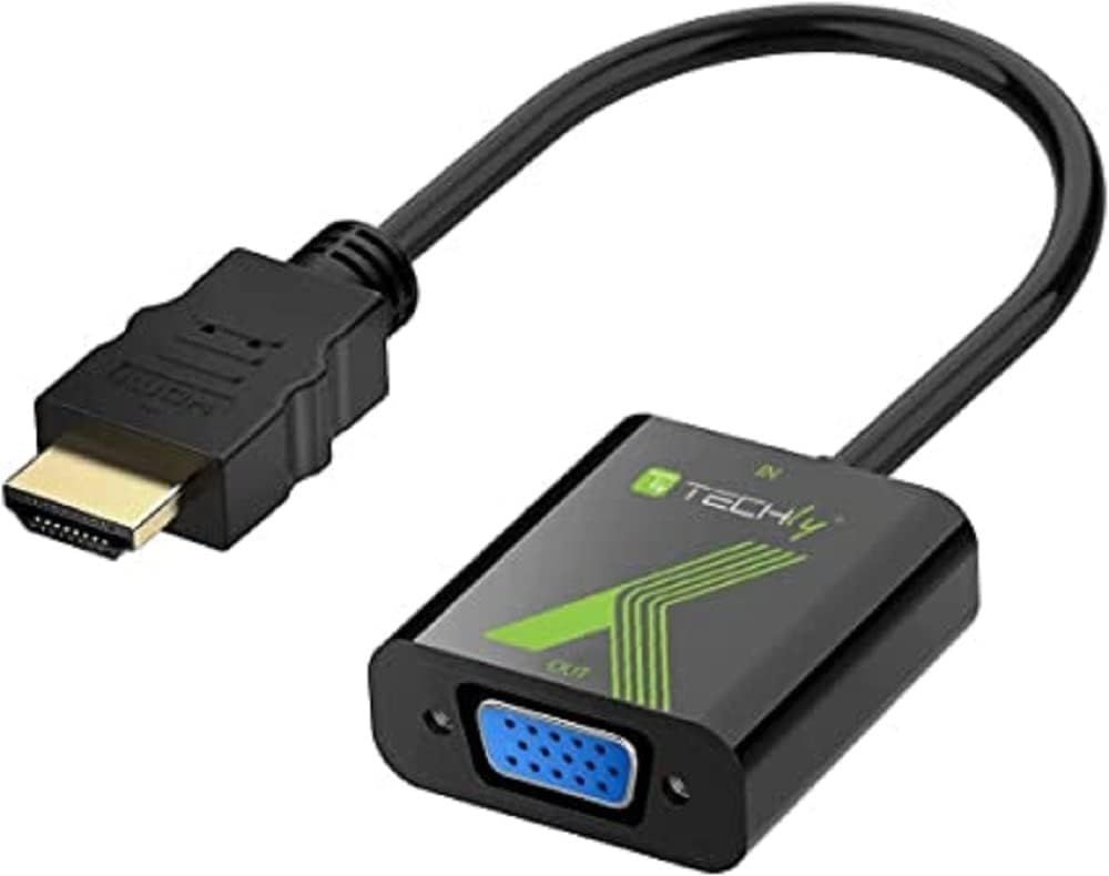 Konwerter HDMI-Micro-D na VGA z Audio