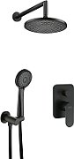 Concealed shower set