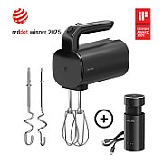 Starter set: hand mixer + battery black