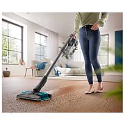 Philips 8000 series XC8057/01 stick vacuum/electric broom Battery Dry&wet Cyclonic Bagless 0.6 L Aqua colour  Black