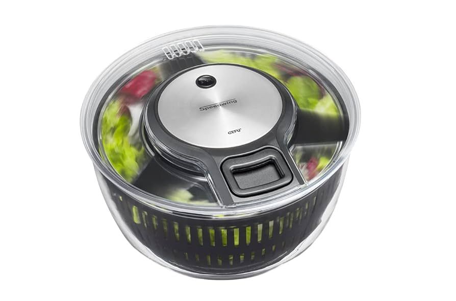 LETTUCE CENTRIFUGE 5 LTR  TRANSPARENT GEFU SPEEDWING G-28150