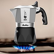 Bialetti Brikka Moka pot 0.1 L Black  Stainless steel