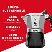 Bialetti Brikka Moka pot 0.17 L Black  Stainless steel