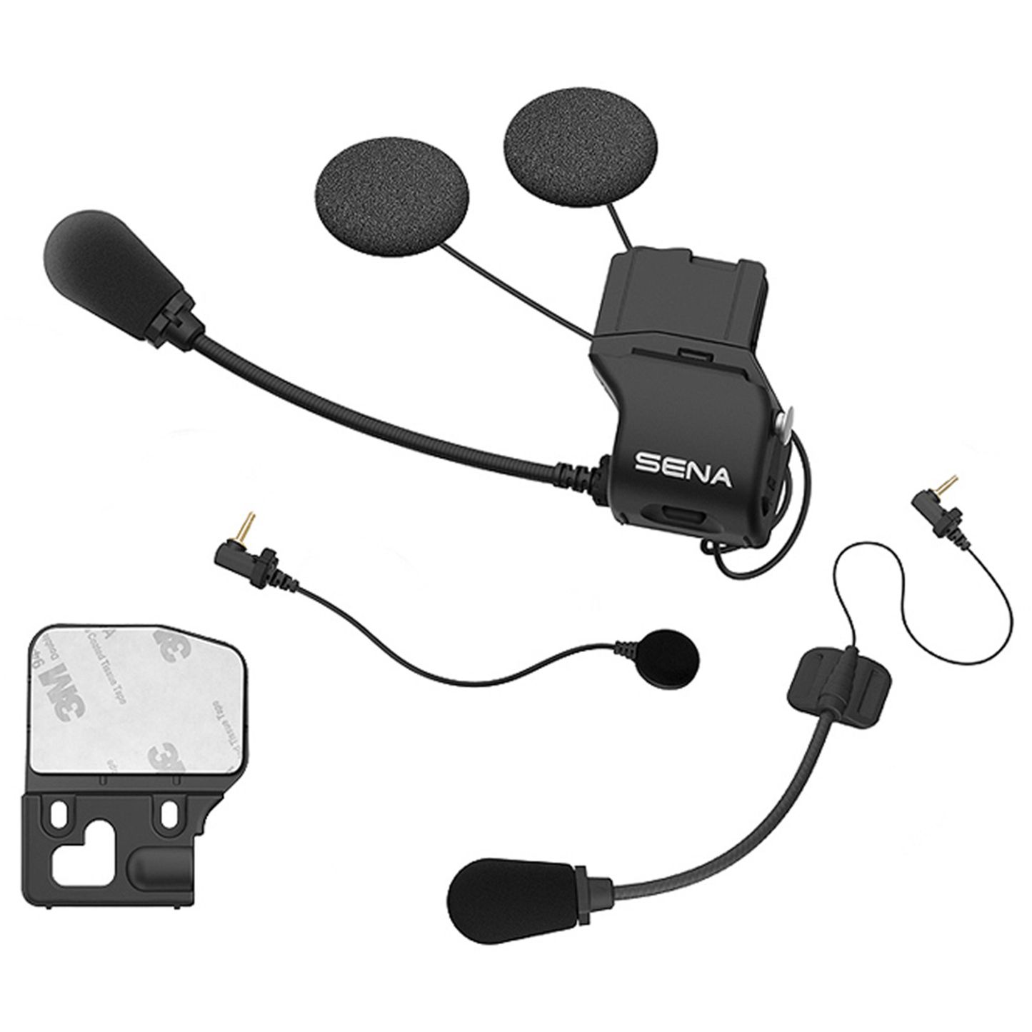 Sena SC-A0354 Universal helmet clip kit with HD speakers Black