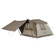 Village 5.0 2nd generation tent cnk2300zp022-brown NATUREHIKE