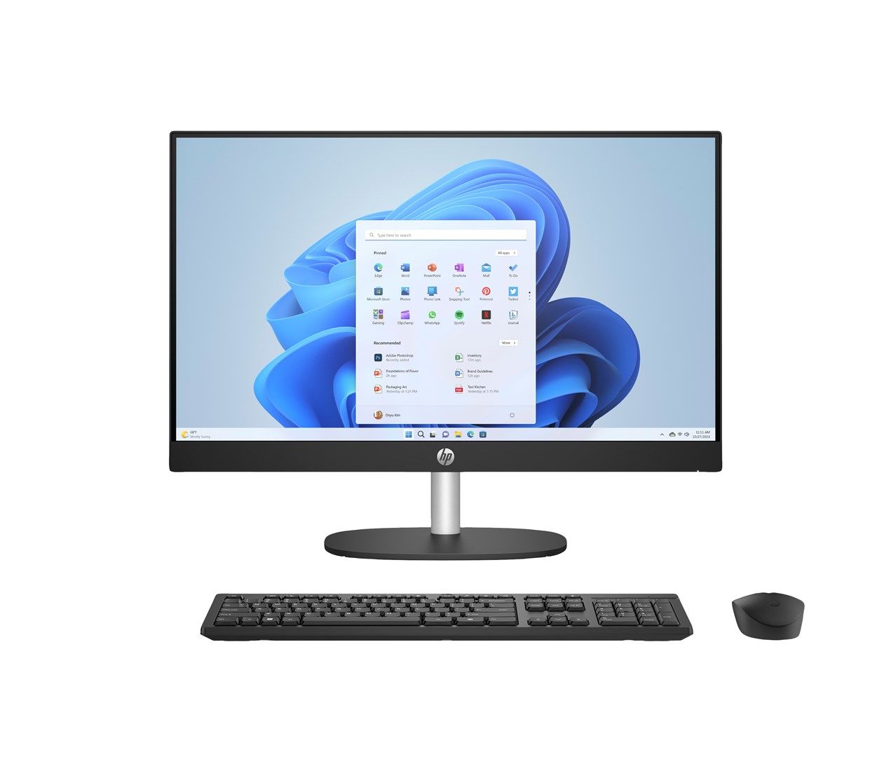 All-In-One HP 24-cr0332nw 9U2K2EA, 23.8 inch 1920 x 1080, AMD Ryzen 7 7730U (8 C / 16 T, 2.0 GHz - 4.5 GHz, 20 MB cache), 16 GB RAM, 512 GB SSD, AMD Radeon Graphics, Windows 11 Home