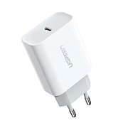 Ugreen USB Power Delivery 3.0 Quick Charge 4.0+ 20W 3A mains charger (white)
