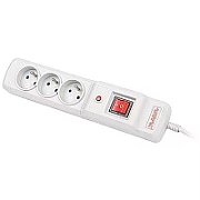 Armac Multi M3 | Power strip | surge protector  3 sockets  3m cable  grey