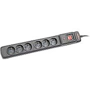 Armac Multi M6 | Power strip | surge protector  6 sockets  1.5m cable  black