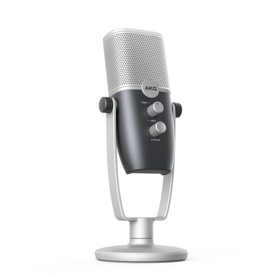 AKG Ara - professional USB condenser microphone  blue-silver
