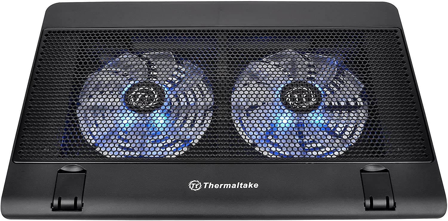 Thermaltake Massive 14² notebook cooling pad 43.2 cm (17 ) Black