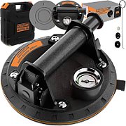 Suction cup for glass with pump and gauge - 200mm